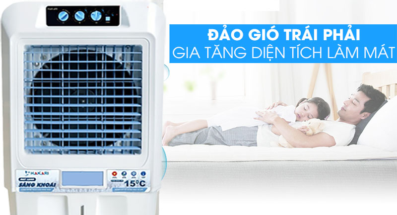 Quạt hơi nước Hakari 100 Lít 550W HK-90 tại thành phố Hồ Chí Minh
