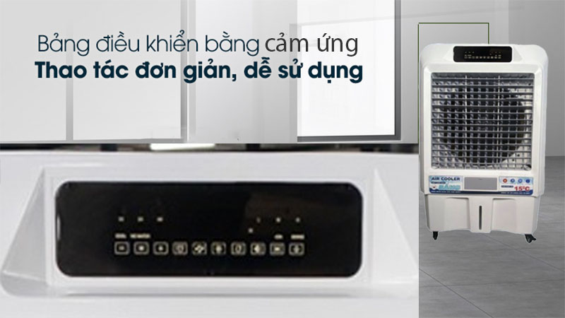 Máy quạt làm mát hơi nước 100L Hakari HK-90 Cảm ứng và Điều Khiển Từ Xa - Chính hãng tại thành phố Hồ Chí Minh