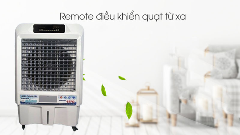 Máy quạt làm mát hơi nước 100L Hakari HK-90 Cảm ứng và Điều Khiển Từ Xa - Chính hãng tại thành phố Hồ Chí Minh