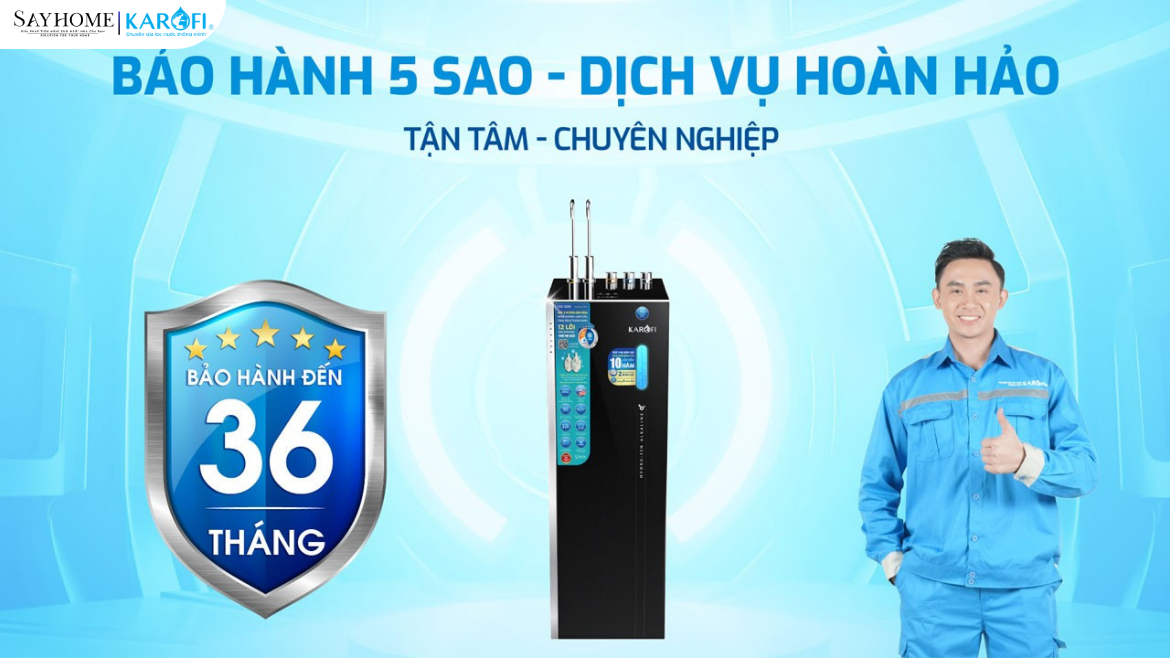 Máy lọc nước Hydro-ion kiềm nóng lạnh Karofi 12 lõi lọc KAE-S688 tại thành phố Hồ Chí Minh