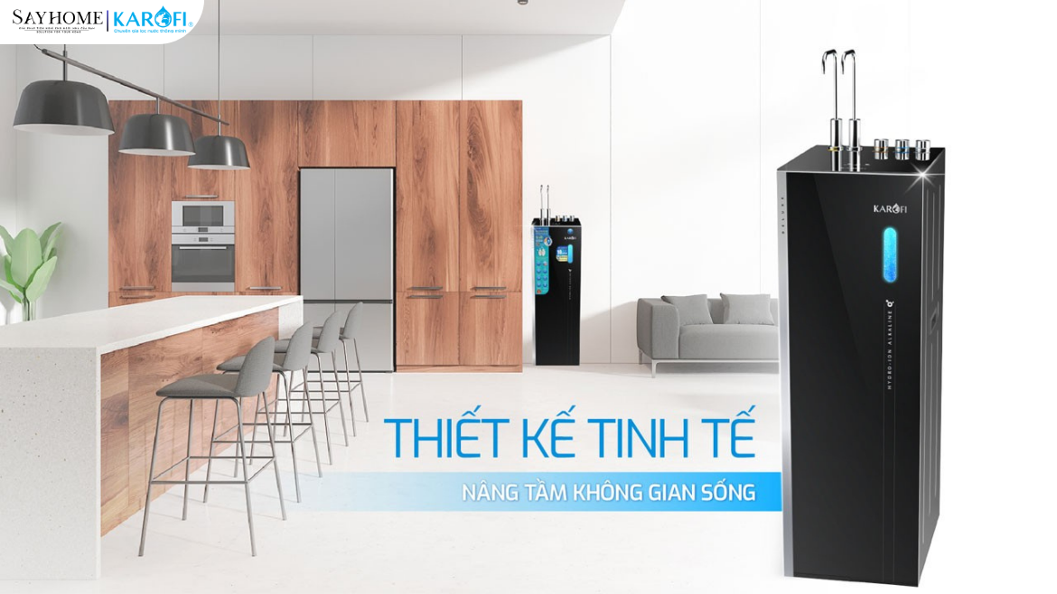 Máy lọc nước Hydro-ion kiềm nóng lạnh Karofi 12 lõi lọc KAE-S688 tại thành phố Hồ Chí Minh