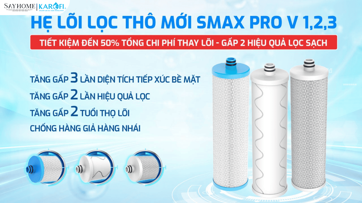 Máy lọc nước Hydro-ion kiềm nóng lạnh Karofi 12 lõi lọc KAE-S688 tại thành phố Hồ Chí Minh
