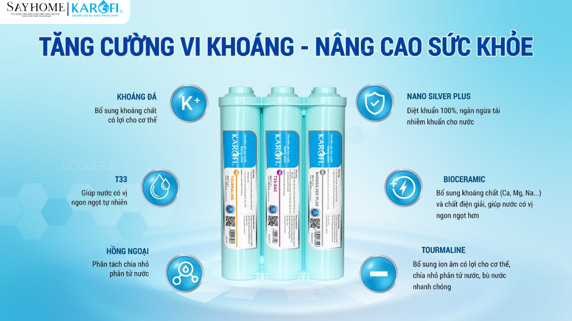 Máy lọc nước tủ đứng Karofi 10 lõi lọc KAQ-C06 thành phố Hồ Chí Minh