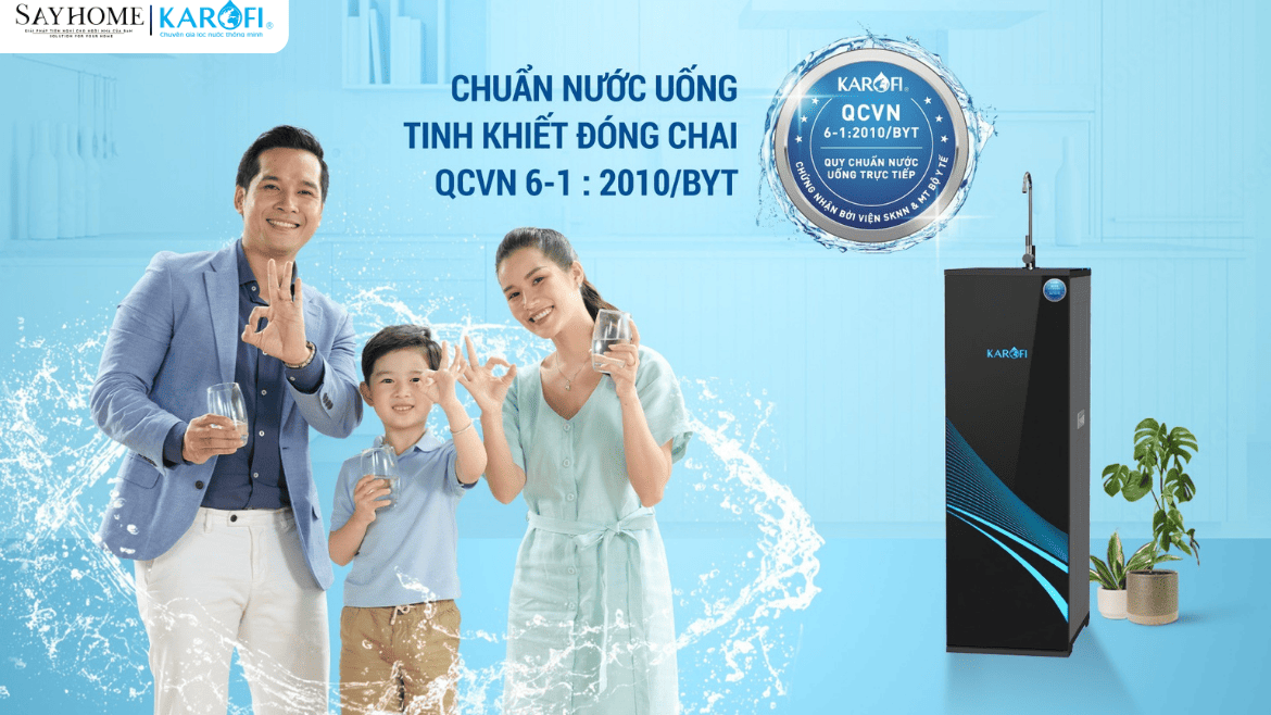 Máy lọc nước tủ đứng Karofi 10 lõi lọc KAQ-C06 thành phố Hồ Chí Minh