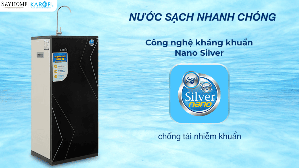 Máy lọc nước tủ đứng Karofi 10 lõi lọc KAQ-X16 tại thành phố Hồ Chí Minh