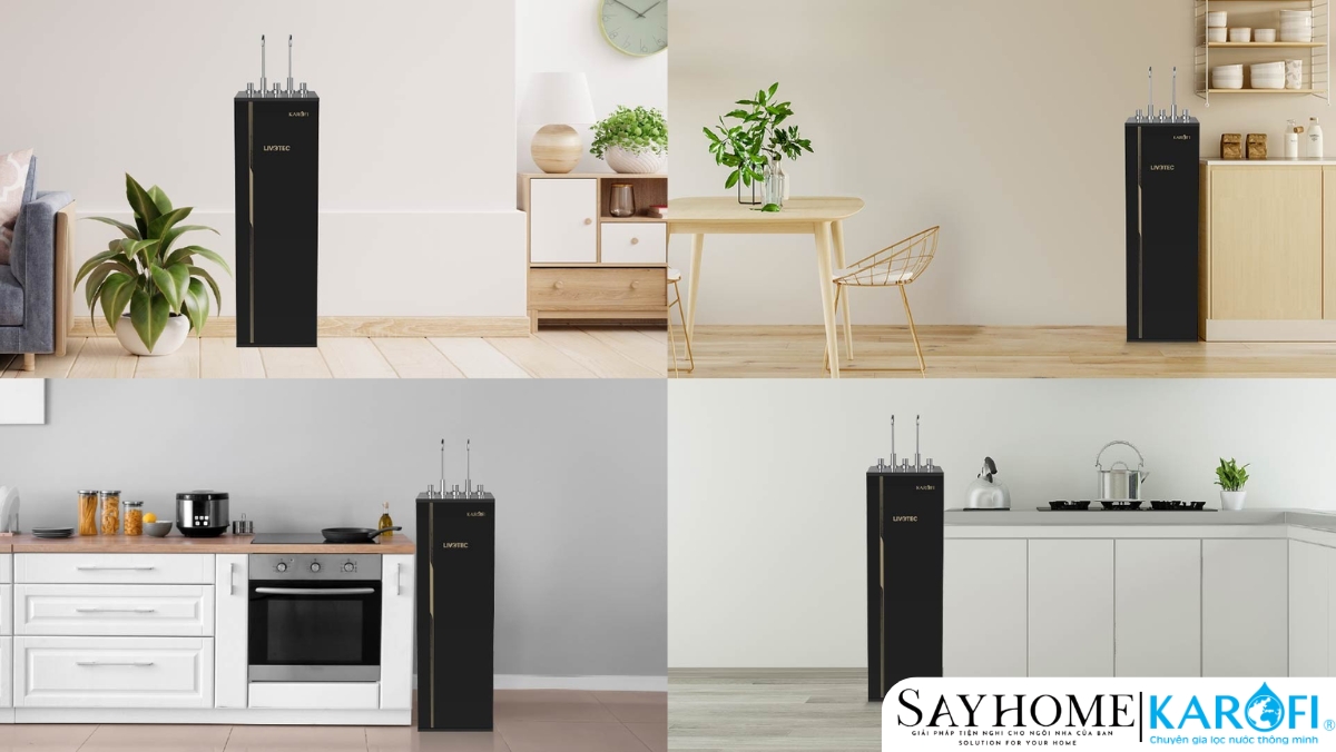 Máy lọc nước tủ đứng 10 lõi RO Karofi Livotec 616 tại thành phố Hồ Chí Minh