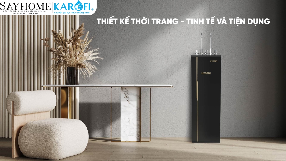 Máy lọc nước tủ đứng 10 lõi RO Karofi Livotec 616 tại thành phố Hồ Chí Minh