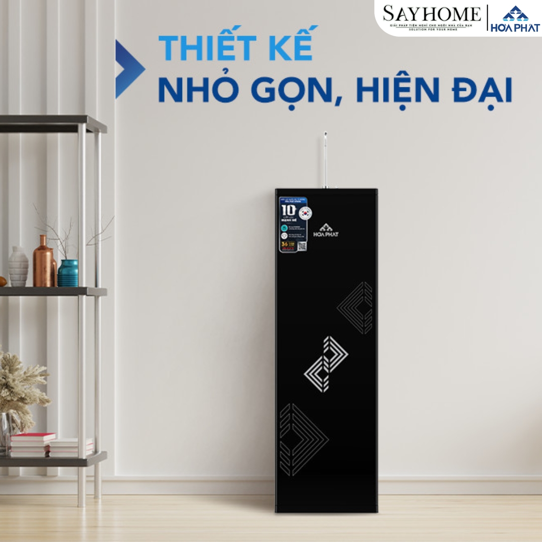 MÁY LỌC NƯỚC RO TỦ ĐỨNG HÒA PHÁT VỚI 10 LÕI LỌC HPR556 sayhome