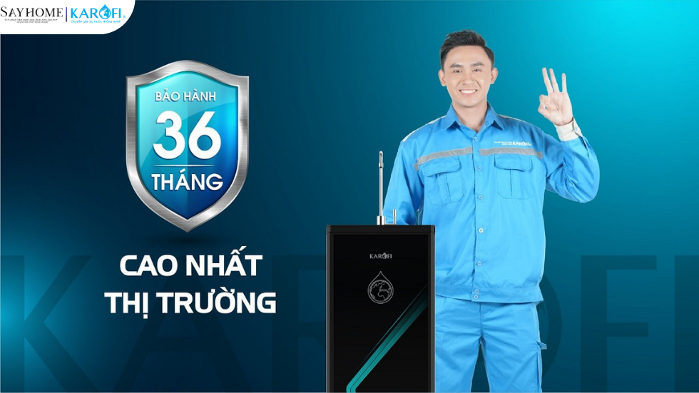 Máy lọc nước tủ đứng 10 lõi lọc KAROFI KAQ-D58 tại thành phố Hồ Chí Minh
