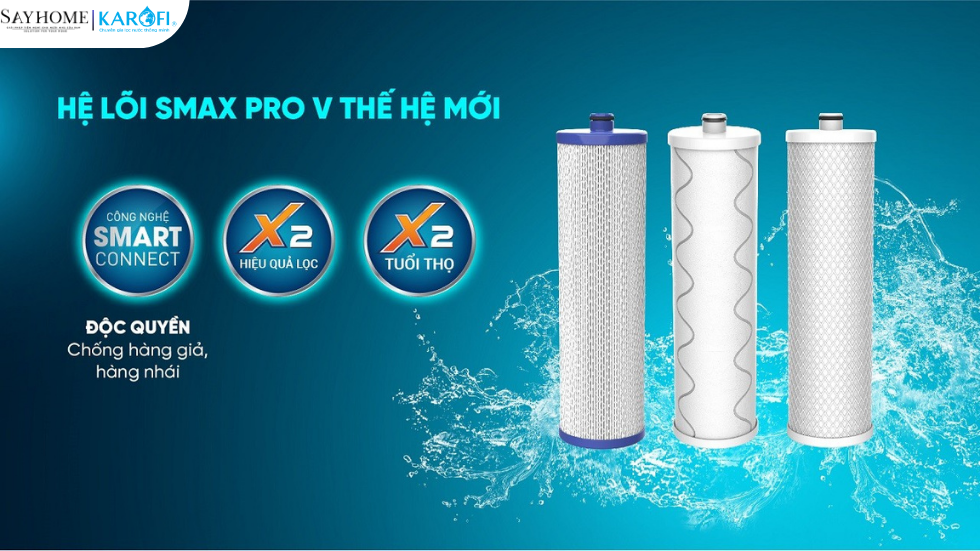 Máy lọc nước tủ đứng 10 lõi lọc KAROFI KAQ-D58 tại thành phố Hồ Chí Minh