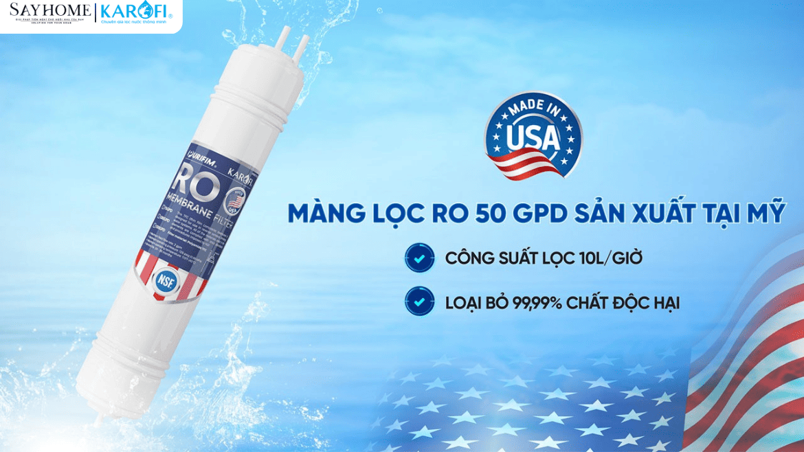 Máy lọc nước RO Karofi 10 lõi lọc KHY-TN100 tại thành phố Hồ Chí Minh