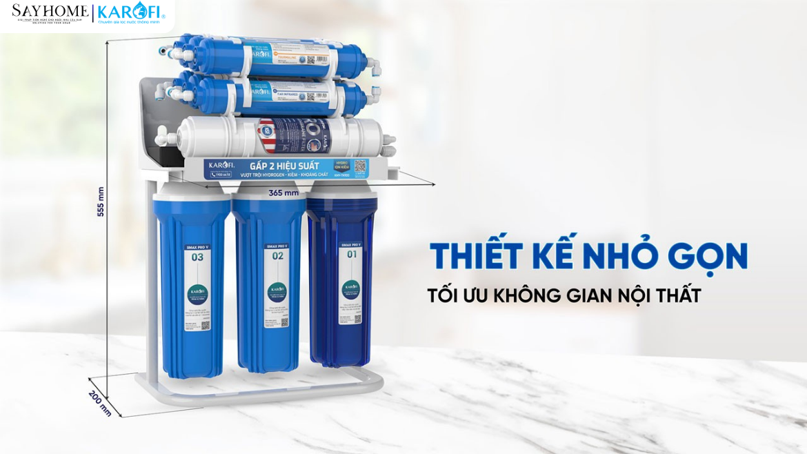Máy lọc nước RO Karofi 10 lõi lọc KHY-TN100 tại thành phố Hồ Chí Minh