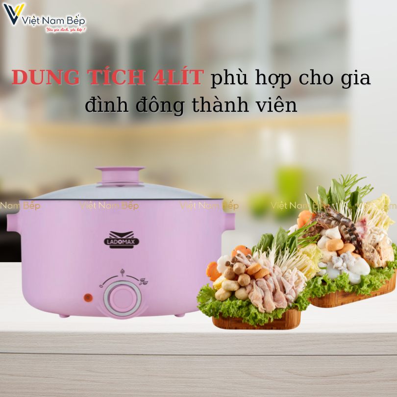 Nồi lẩu điện Ladomax HA-237 tại thành phố Hồ Chí Minh