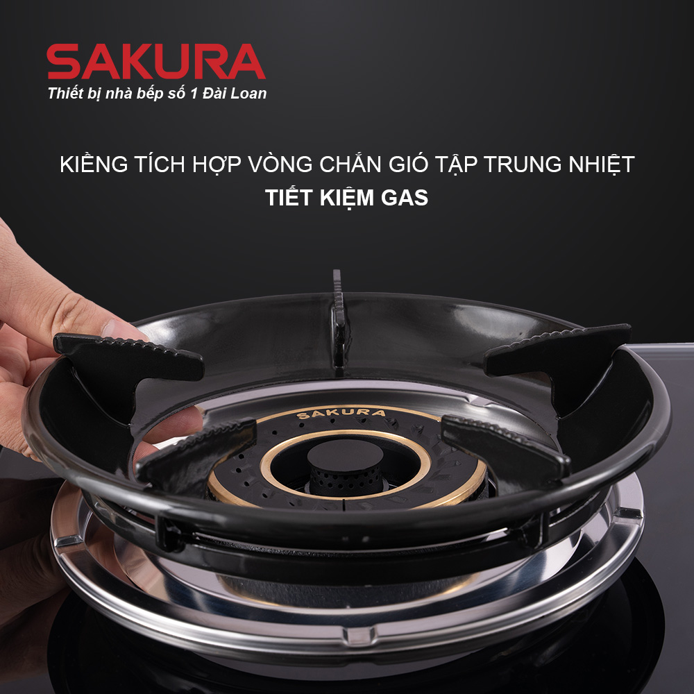Bếp gas đôi SAKURA SA-2377HG tại thành phố Hồ Chí Minh