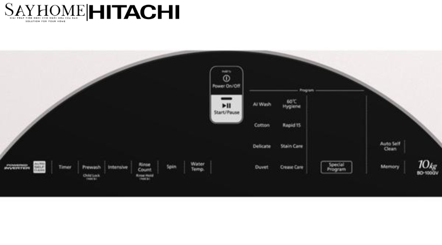 Máy Giặt Cửa Trước Inverter 10kg BD-100GV tại thành phố Hồ Chí Minh