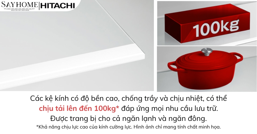 Tủ lạnh Hitachi Inverter 374 lít HRTN6408SUVN tại thành phố Hồ Chí Minh