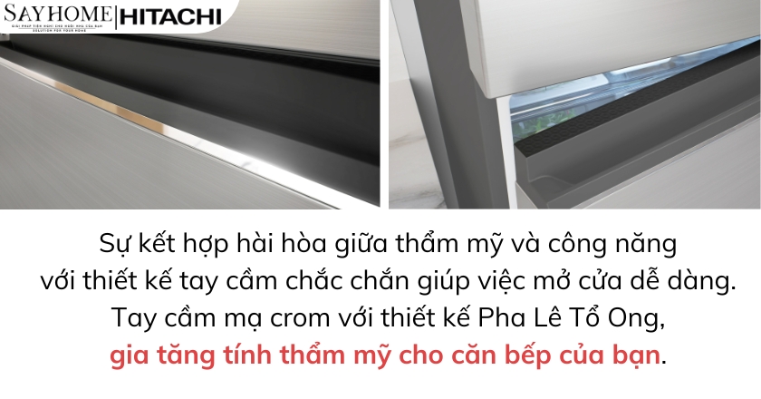 Tủ lạnh Hitachi Inverter 374 lít HRTN6408SUVN tại thành phố Hồ Chí Minh