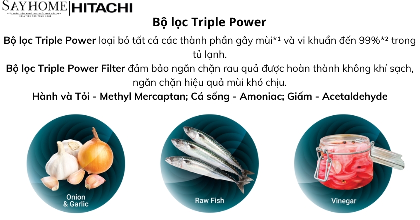 Tủ lạnh Hitachi Inverter 260 lít HRTN5275MFUVN tại thành phố Hồ Chí Minh