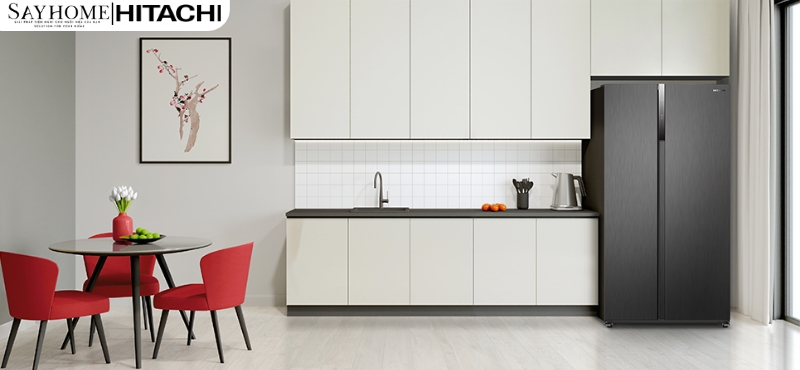 Tủ lạnh Hitachi Inverter 525 lít HRSN9552DDXVN NEW tại thành phố Hồ Chí Minh