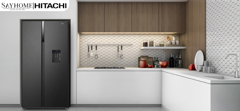 Tủ lạnh Hitachi Inverter 525 lít HRSN9552DWDXVN NEW tại thành phố Hồ Chí Minh