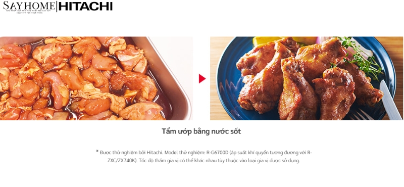 Tủ lạnh Hitachi Inverter 540 lít R-HW540RV (XK) tại thành phố Hồ Chí Minh