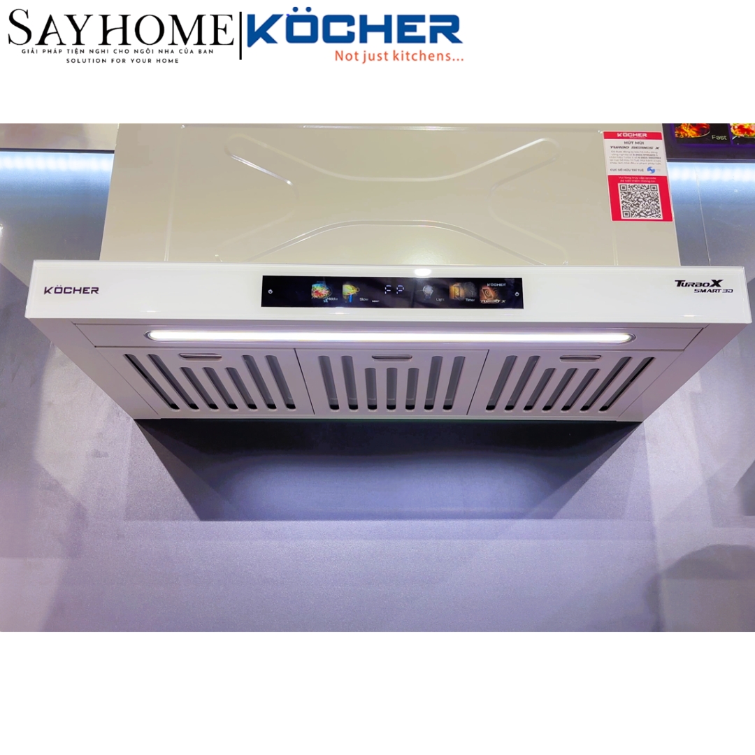 Máy hút mùi Kocher Turbo Smart 3D X3D-350T tại thành phố Hồ Chí Minh
