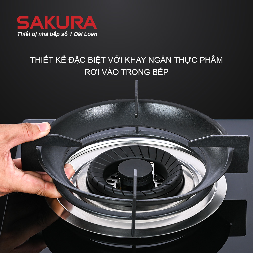 Bếp gas đôi SAKURA SG2526GB tại thành phố Hồ Chí Minh