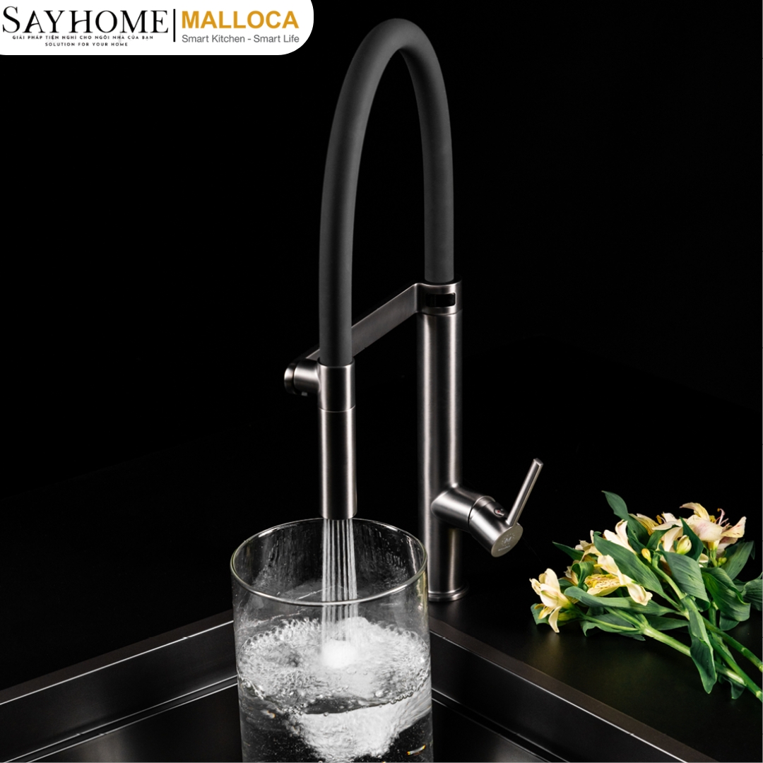 Vòi rửa chén điều khiển không tiếp xúc Malloca K586SBS tại thành phố Hồ Chí Minh