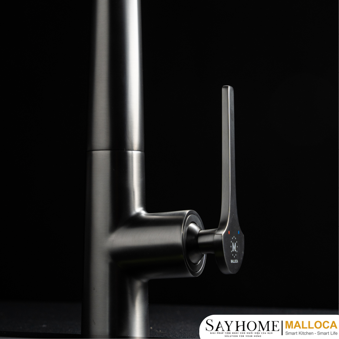 Vòi rửa chén bát hai nguồn nóng lạnh Malloca K295BS tại thành phố Hồ Chí Minh