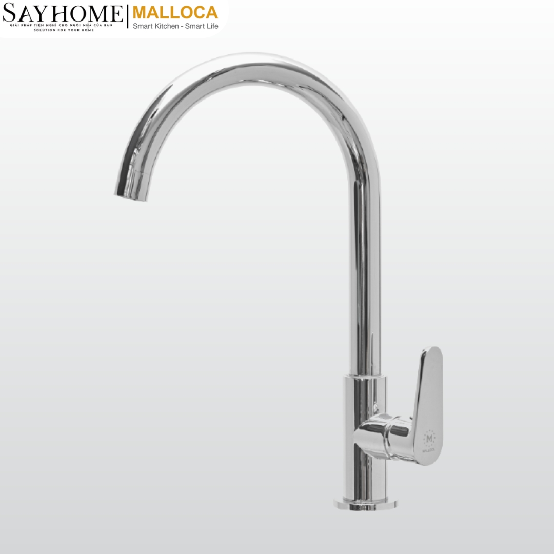 Vòi rửa chén mạ Chrome Malloca K1603CL tại thành phố Hồ Chí Minh