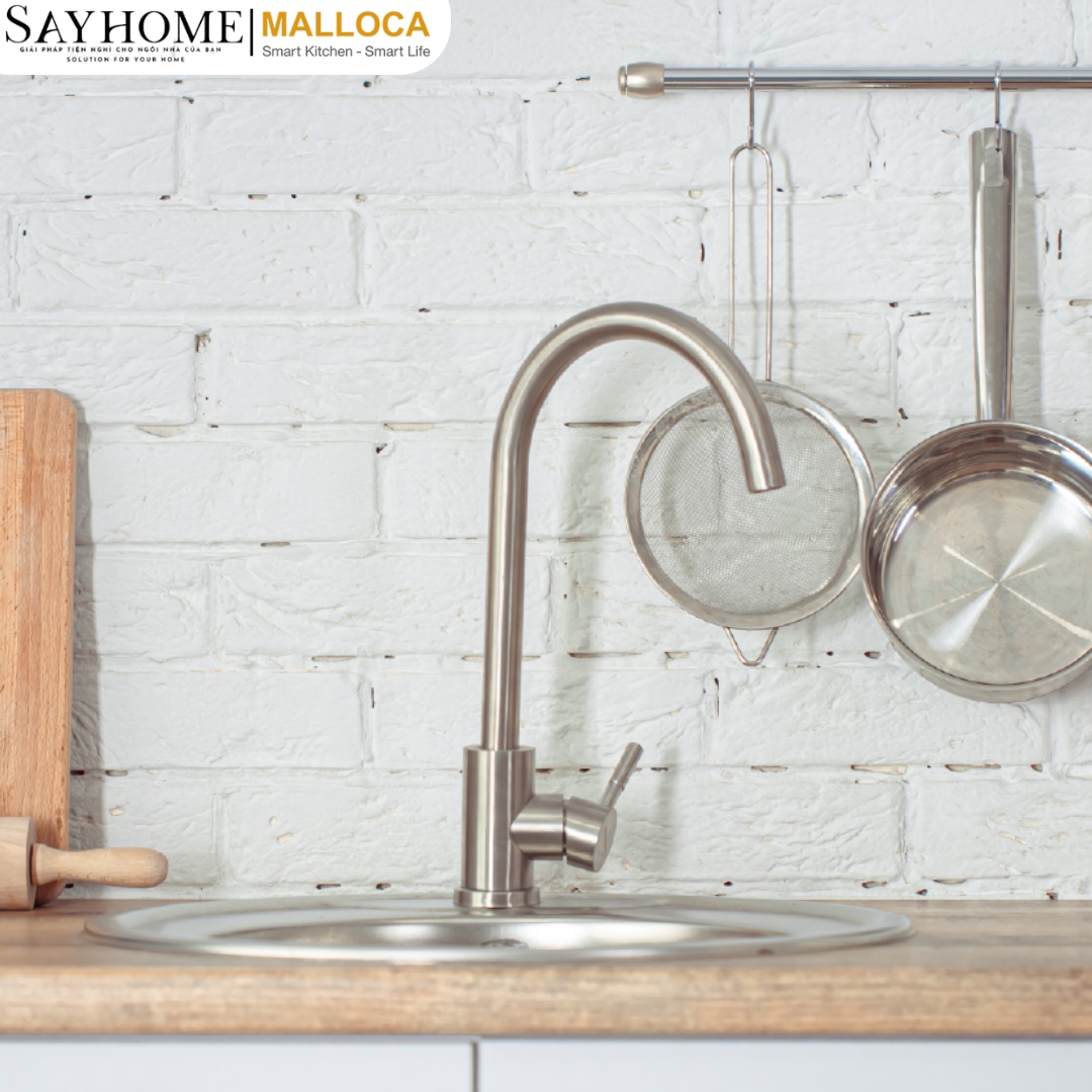 Vòi rửa chén inox Malloca K569-SN tại thành phố Hồ Chí Minh