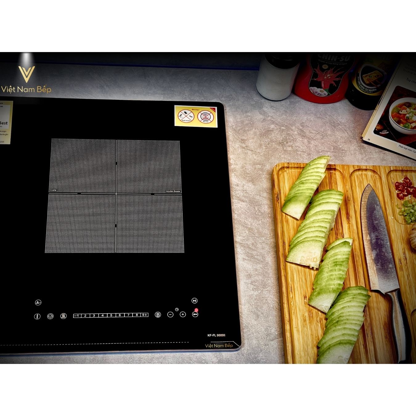 BẾP TỪ ĐÔI GERMANY TECHNOLOGY 4.0 KF-FL9889II - HÀNG CHÍNH HÃNG KAFF