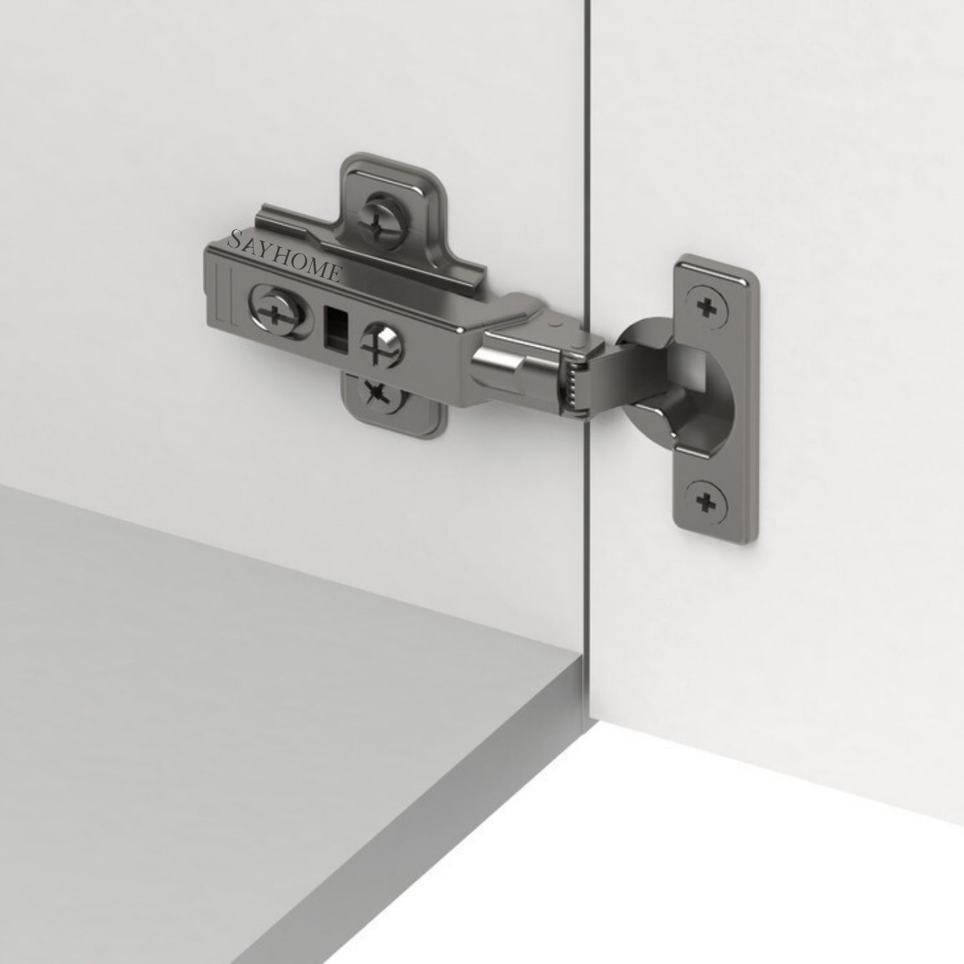 Bản lề thẳng Metalla SM 95º Mini Hafele 311.04.440 - Hàng chính hãng HAFELE