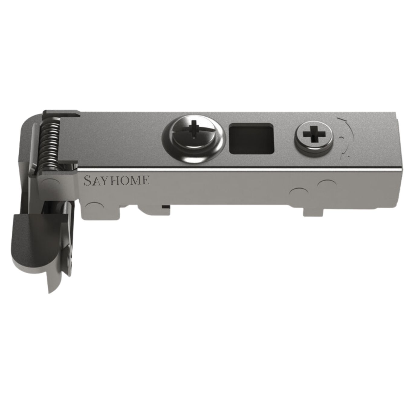 Bản lề cong ít tủ khung nhôm Hafele 311.68.511 - Hàng chính hãng HAFELE