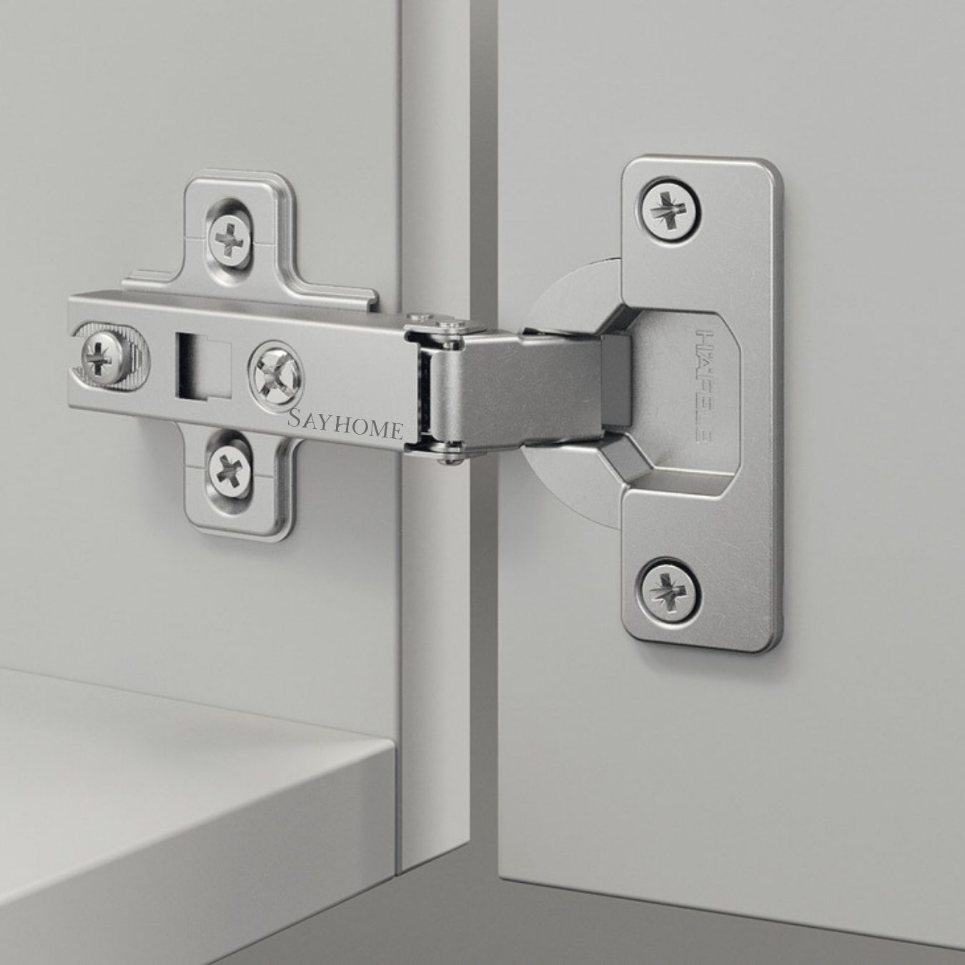 Bản lề cong ít Metalla A 110º Hafele 311.88.531 - Hàng chính hãng HAFELE