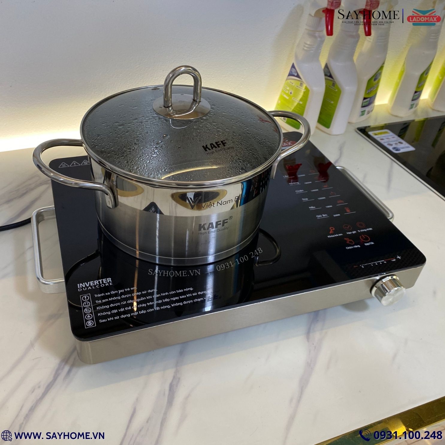 Bếp hồng ngoại đơn Ladomax HA-669 tại thành phố Hồ Chí Minh