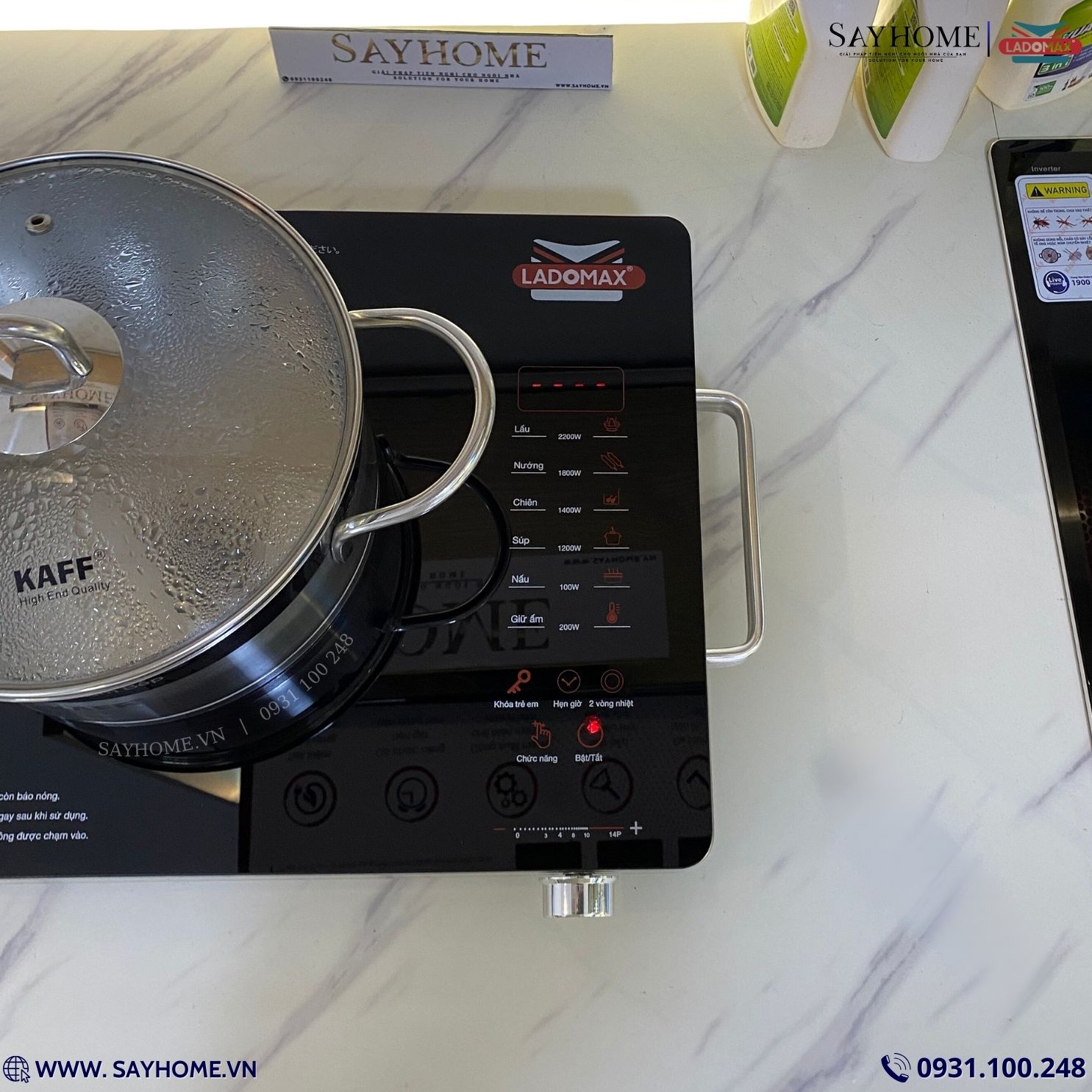 Bếp hồng ngoại đơn Ladomax HA-669 tại thành phố Hồ Chí Minh