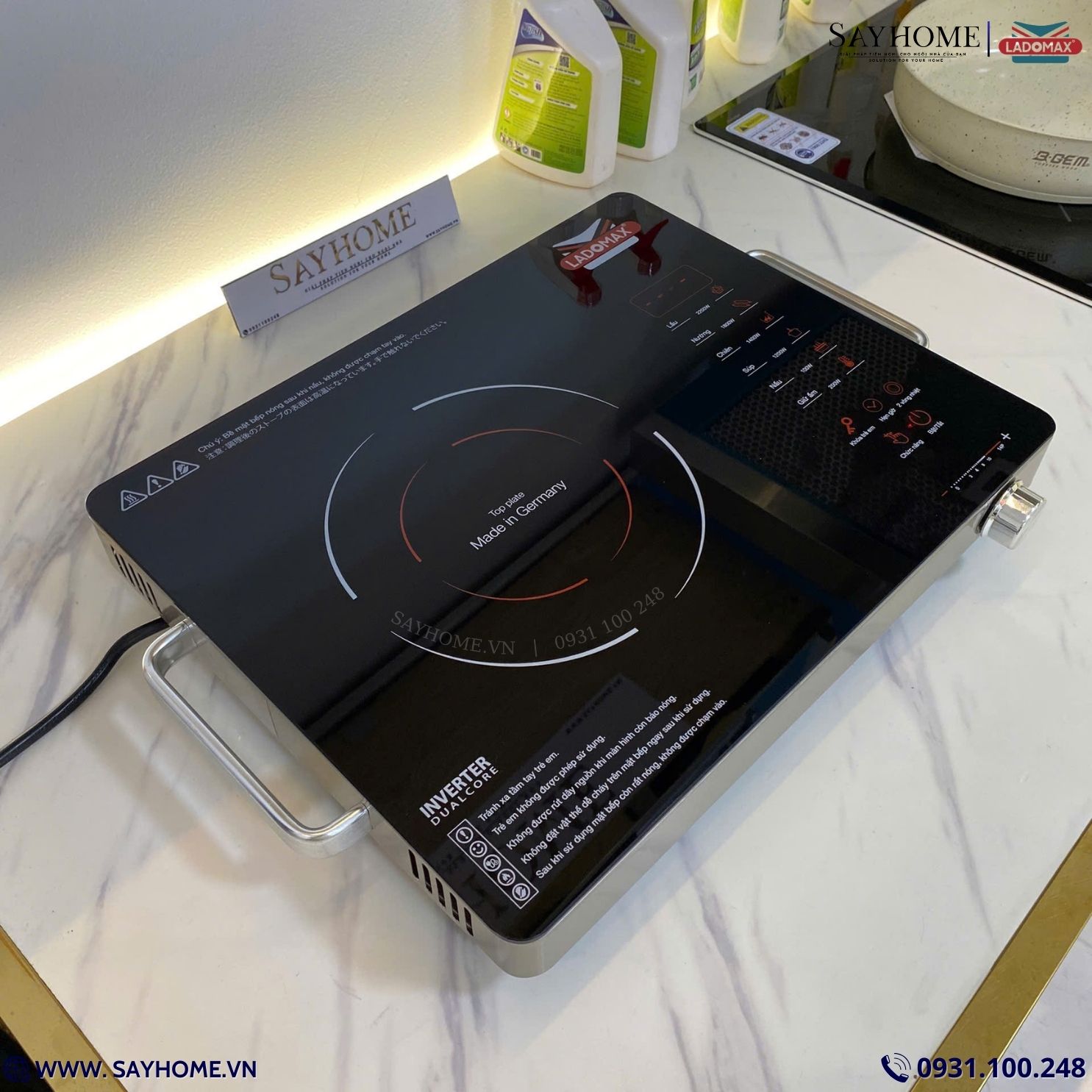 Bếp hồng ngoại đơn Ladomax HA-669 tại thành phố Hồ Chí Minh