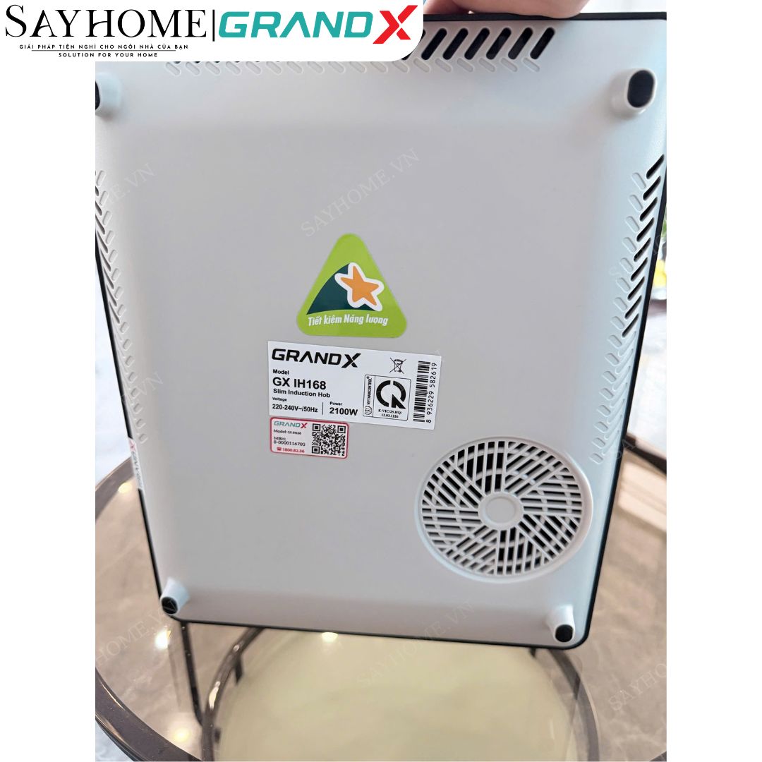 Bếp từ đơn GrandX GX IH168 Series 5 tại Thành phố Hồ Chí Minh