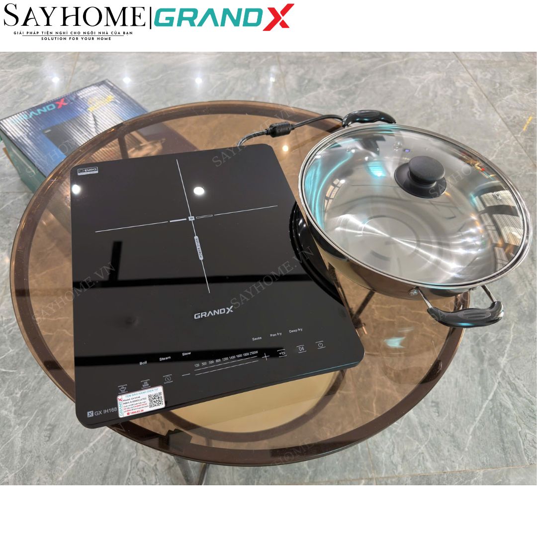 Bếp từ đơn GrandX GX IH168 Series 5 tại Thành phố Hồ Chí Minh