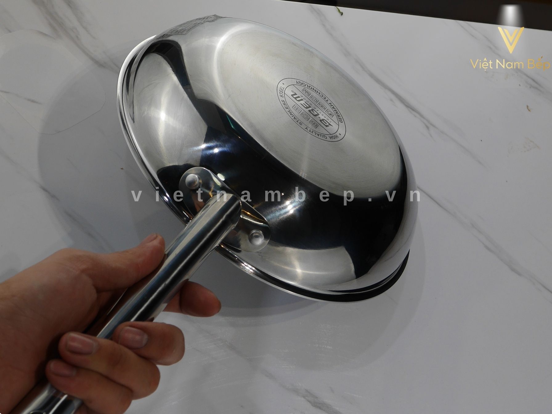 Bộ nồi B-Gem Belly BG-988 ARIC Inox304 cao cấp kèm chảo chống dính kim cương tại thành phố Hồ Chí Minh