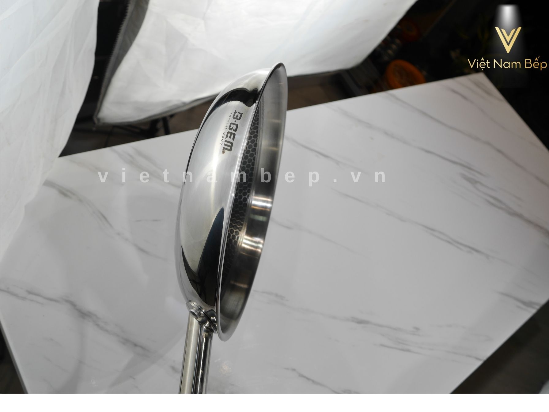 Bộ nồi B-Gem Belly BG-988 ARIC Inox304 cao cấp kèm chảo chống dính kim cương tại thành phố Hồ Chí Minh