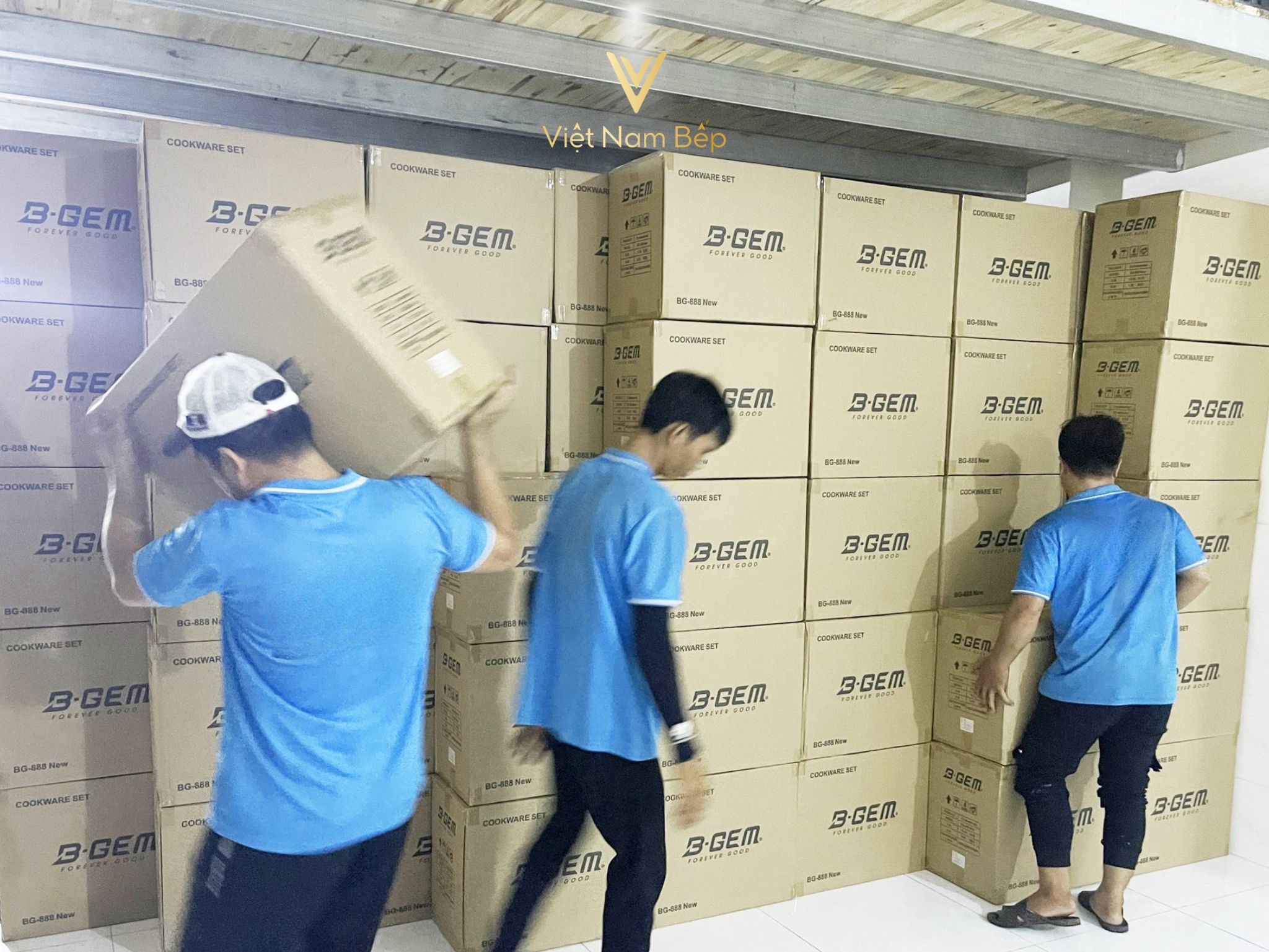 Bộ nồi B-Gem Belly BG-988 ARIC Inox304 cao cấp kèm chảo chống dính kim cương tại thành phố Hồ Chí Minh