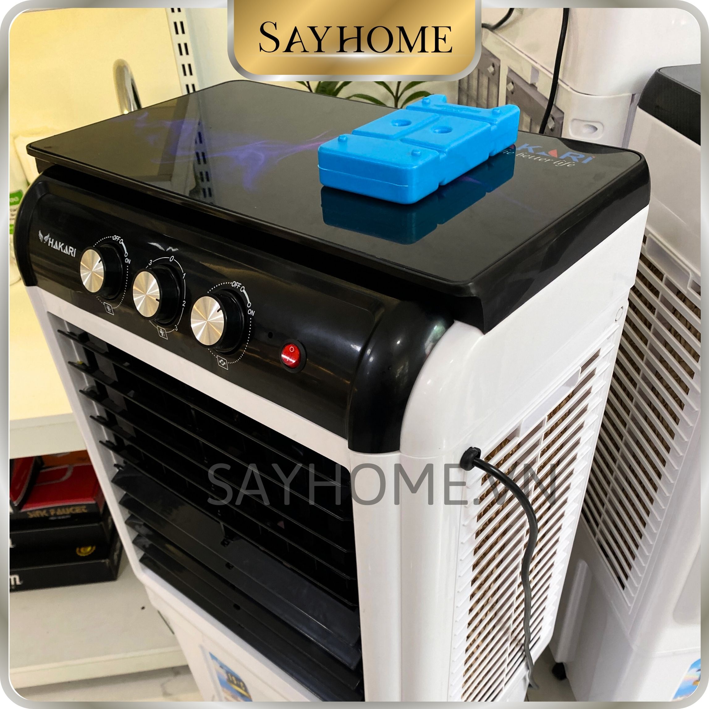 Quạt hơi nước Hakari 55 Lít HK- 55 phím cơ - quạt điều hòa tại thành phố Hồ Chí Minh