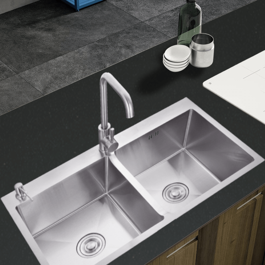 Chậu rửa INOX KAFF KF-8245C tại thành phố Hồ Chí Minh