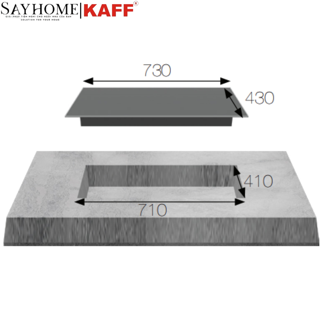 Bếp từ đôi KAFF KF-IH870Z PLUS tại Tân Bình