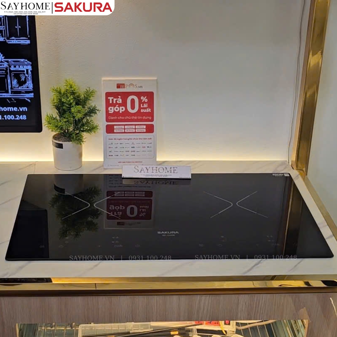 Bếp từ đôi SAKURA SE-1220B tại thành phố Hồ Chí Minh