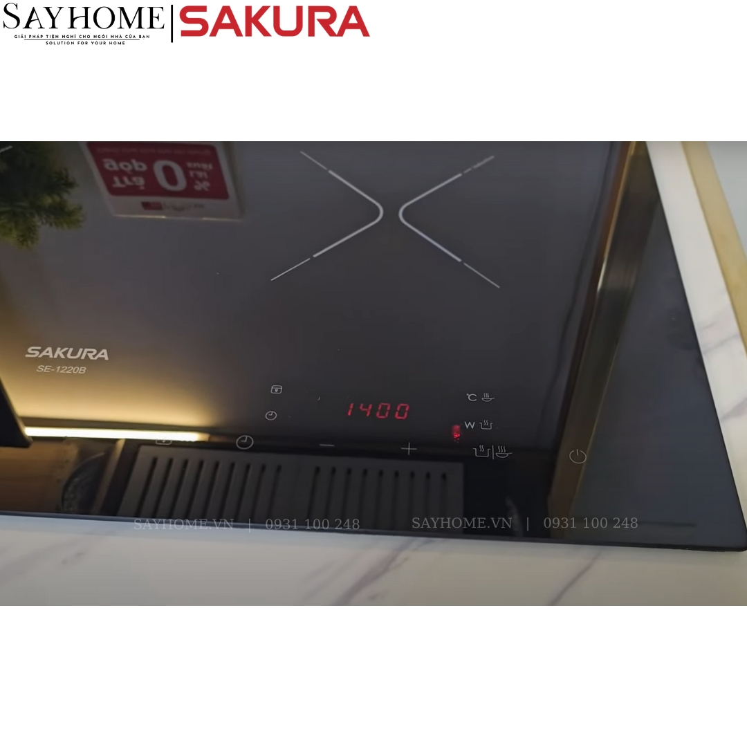 Bếp từ đôi SAKURA SE-1220B tại thành phố Hồ Chí Minh