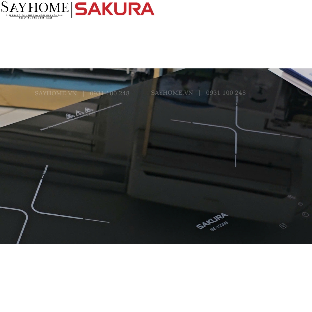 Bếp từ đôi SAKURA SE-1220B tại thành phố Hồ Chí Minh