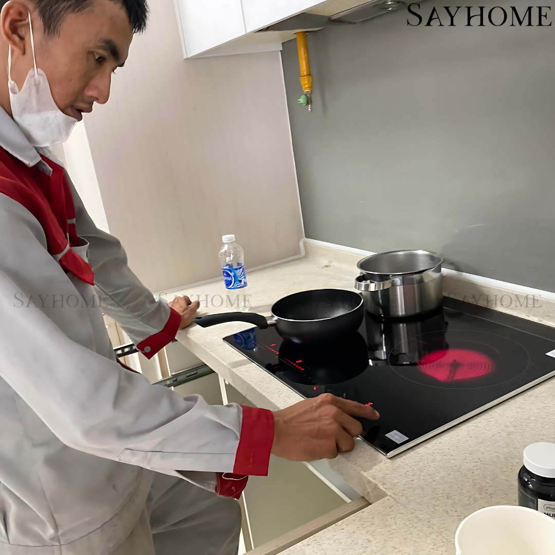 Thay mặt kính, sửa bếp điện từ KAFF tại thành phố Hồ Chí Minh